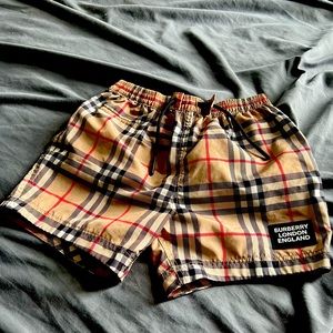 Burberry swimming trunks